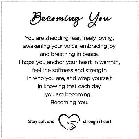 Softly Said Comfort Blanket: Becoming You