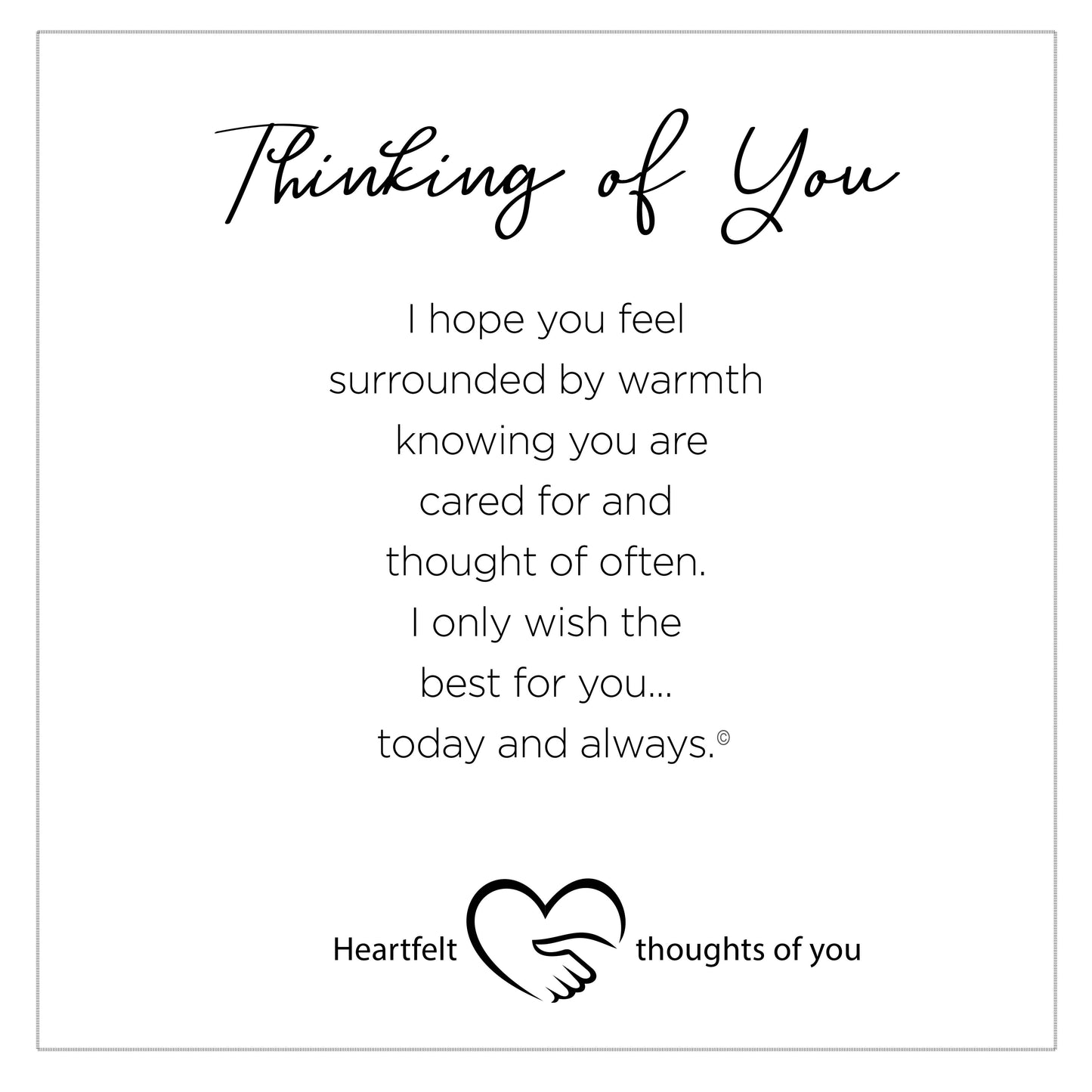 Softly Said Blanket: Thinking of You Gift 8029