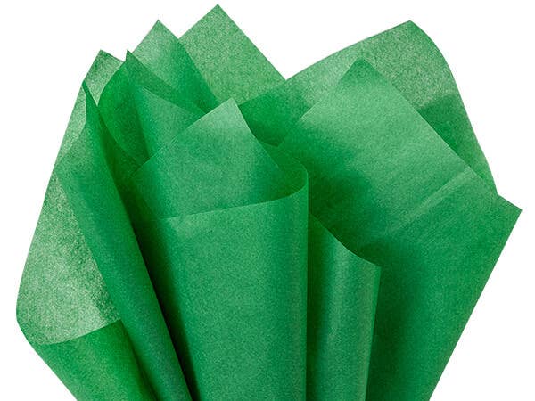 Waxed Floral Tissue Paper