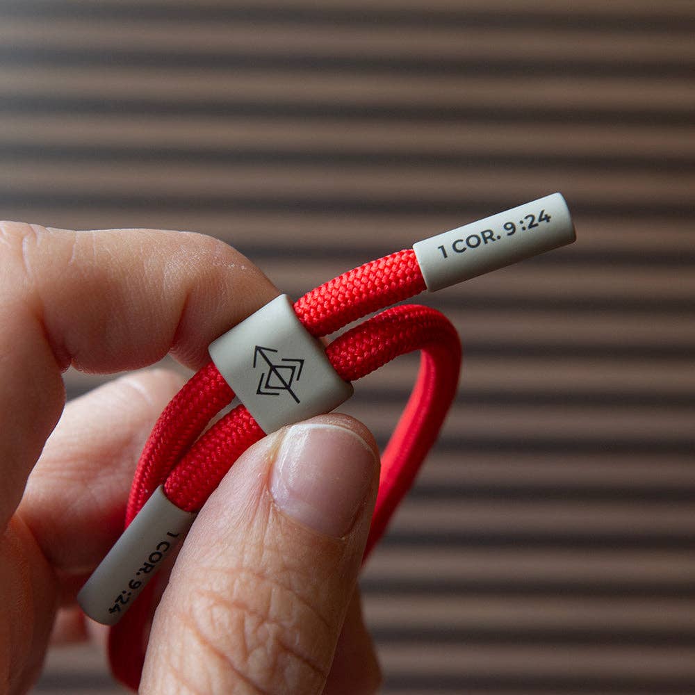 PURSUE GREATNESS Christian Cord Bracelet