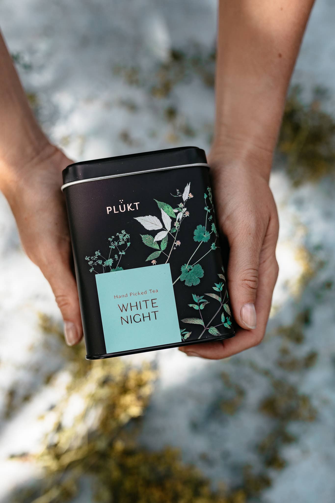 Tea Blend White Night - calming evening herbal , Christmas: 25 biodegradable bags free from plastic