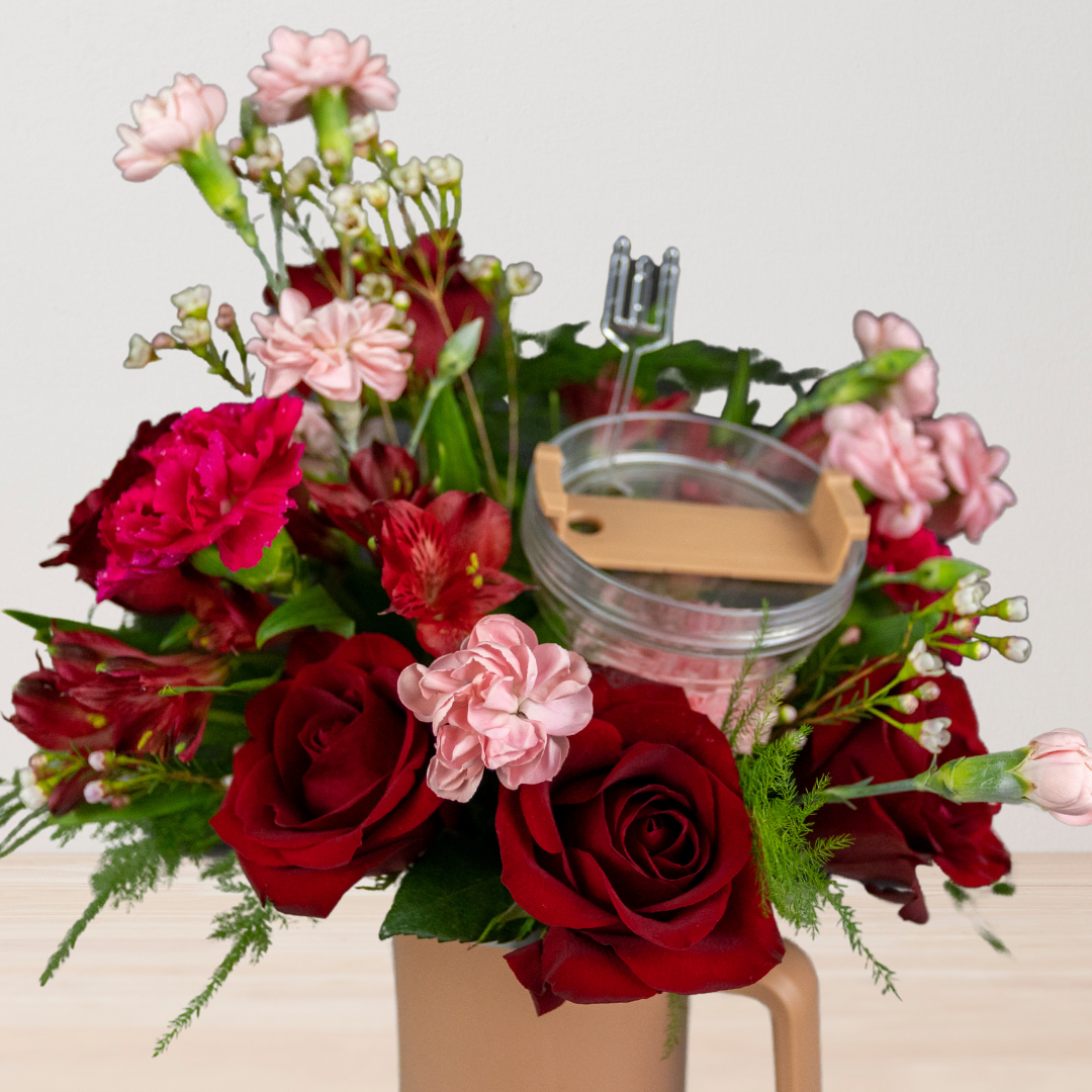 Sip + Bloom Tumbler Arrangement
