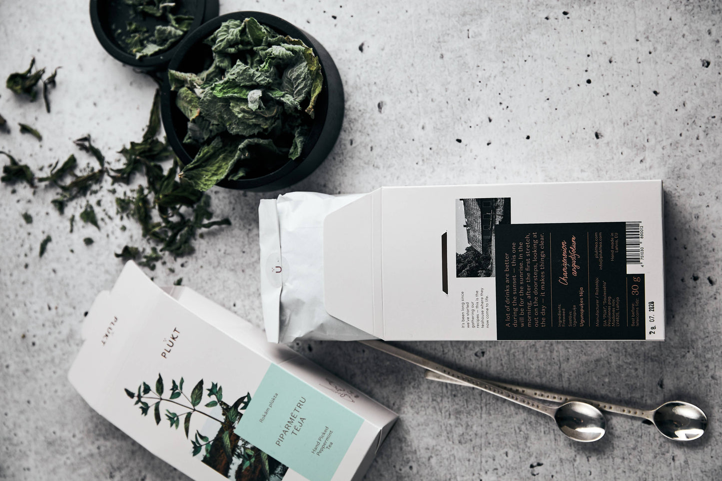 Peppermint Tea - Christmas , whole loose leaves, Nordic mint