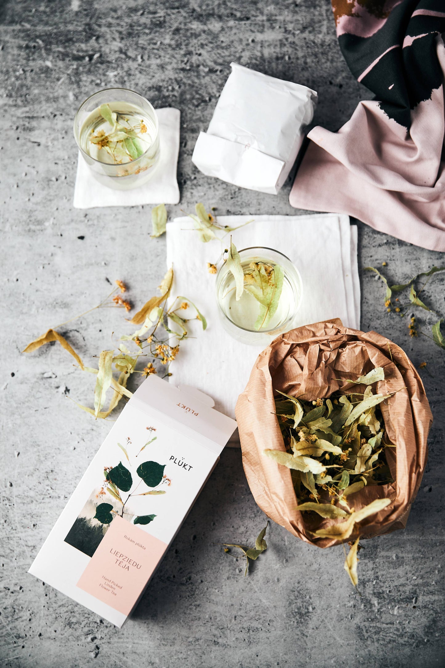 Linden Tea - honey tea, certified organic Nordic herbal tea