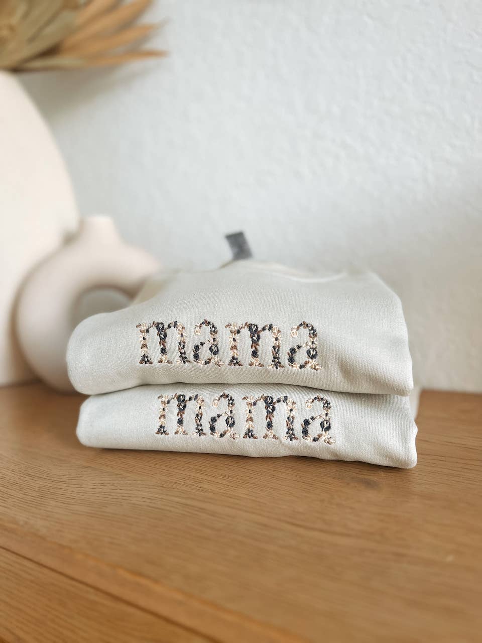 Floral Mama Sweatshirt - Blue