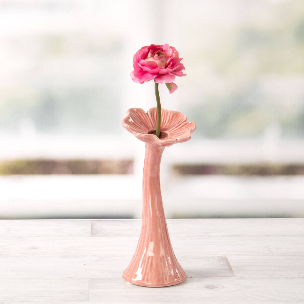 Flower Ceramic Bud Vase