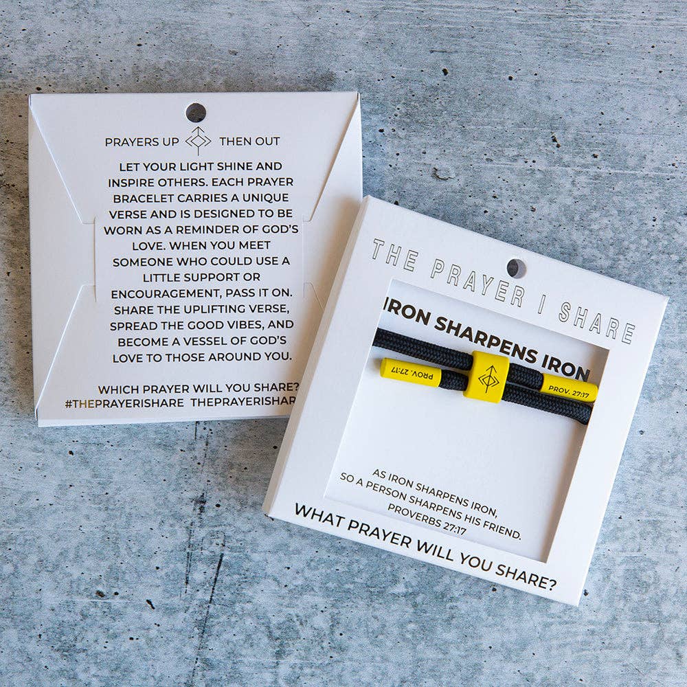 IRON SHARPENS IRON Bracelet