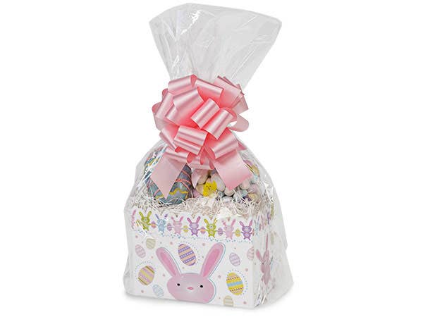 Clear Poly Basket Wrap Bags