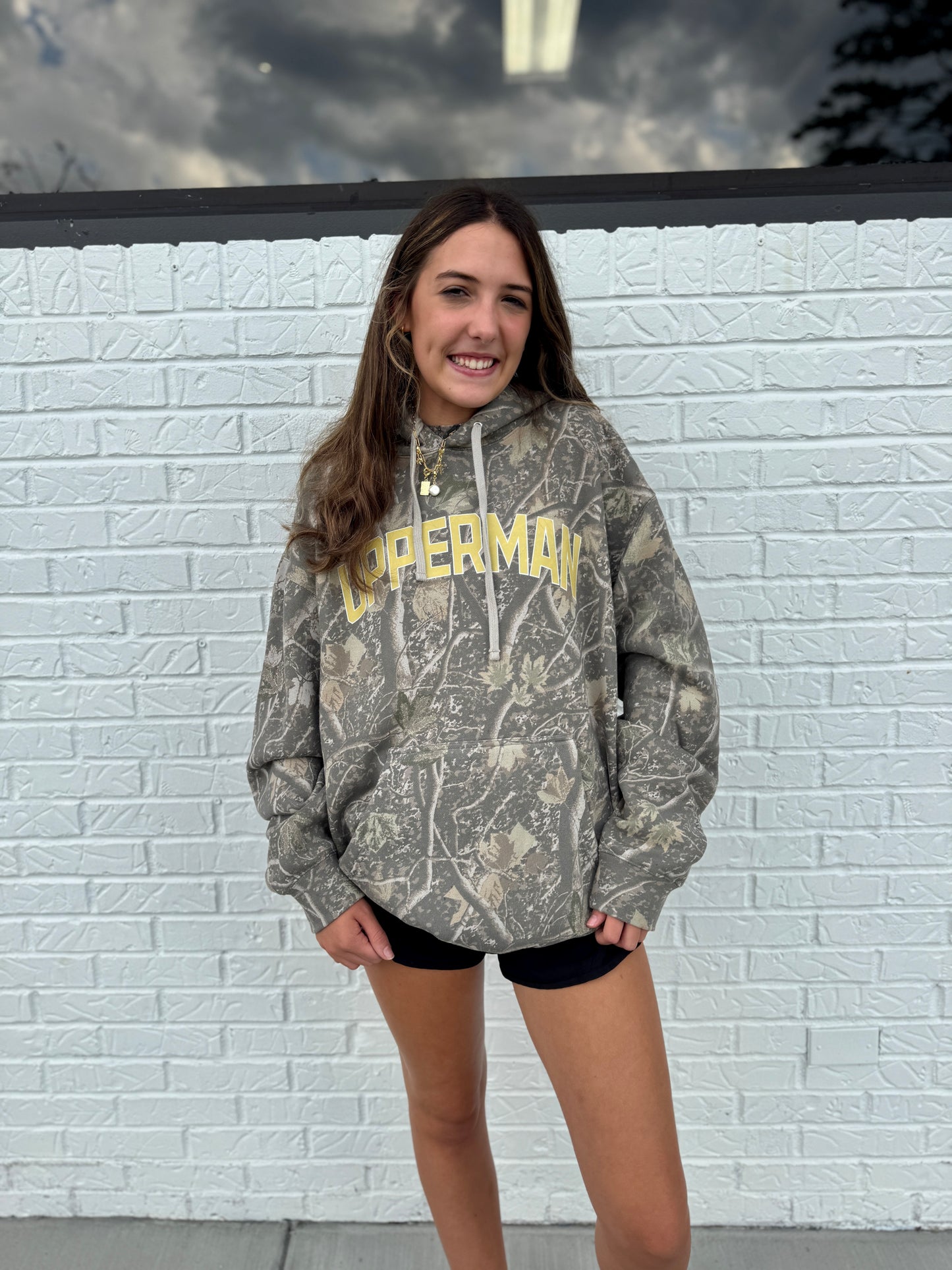 Upperman Camo Hooded Sweatshirt