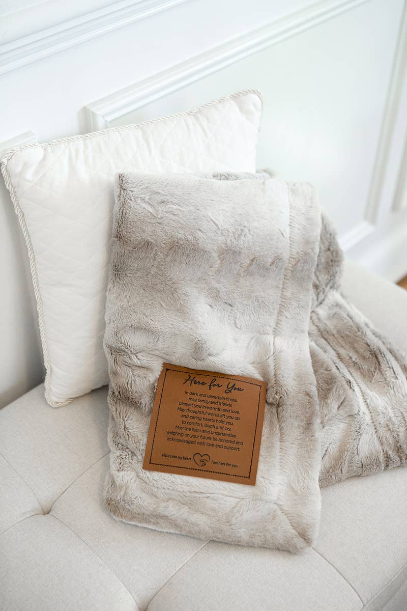 Softly Said Comfort Blanket: Here For You