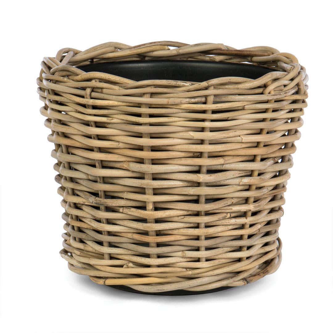 Rattan Kubu Grey Planter