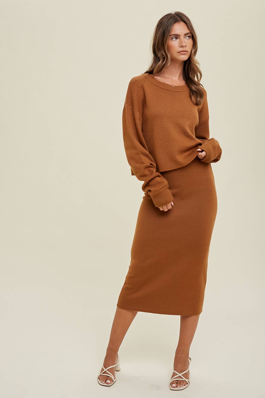 Relaxed Crop Sweater