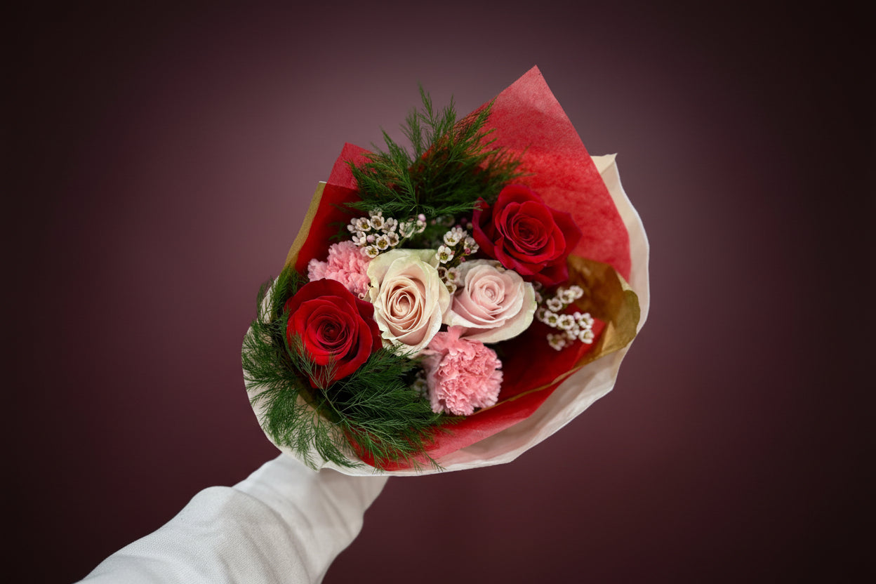 Valentine's Preorder - Wrapped Bouquet