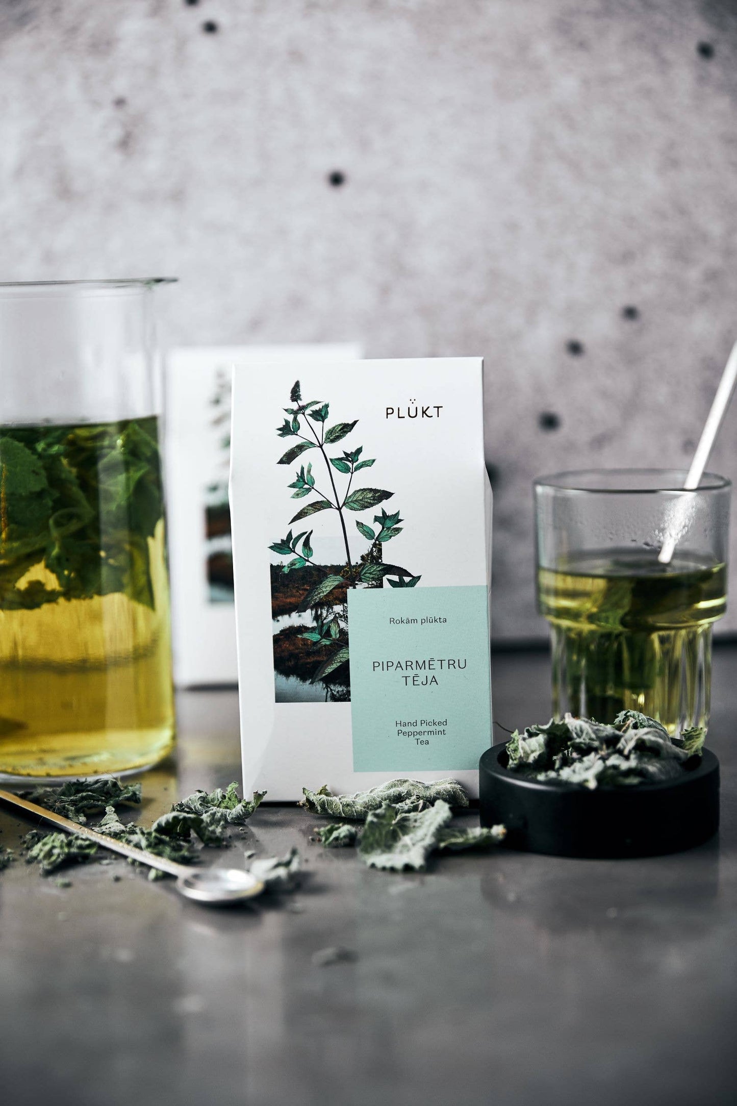 Peppermint Tea - Christmas , whole loose leaves, Nordic mint