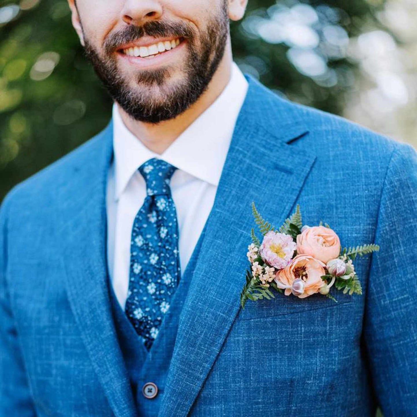 Floral Pocket Boutonnière