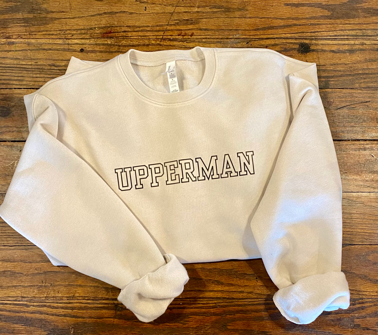 Cream Upperman Sweatshirt