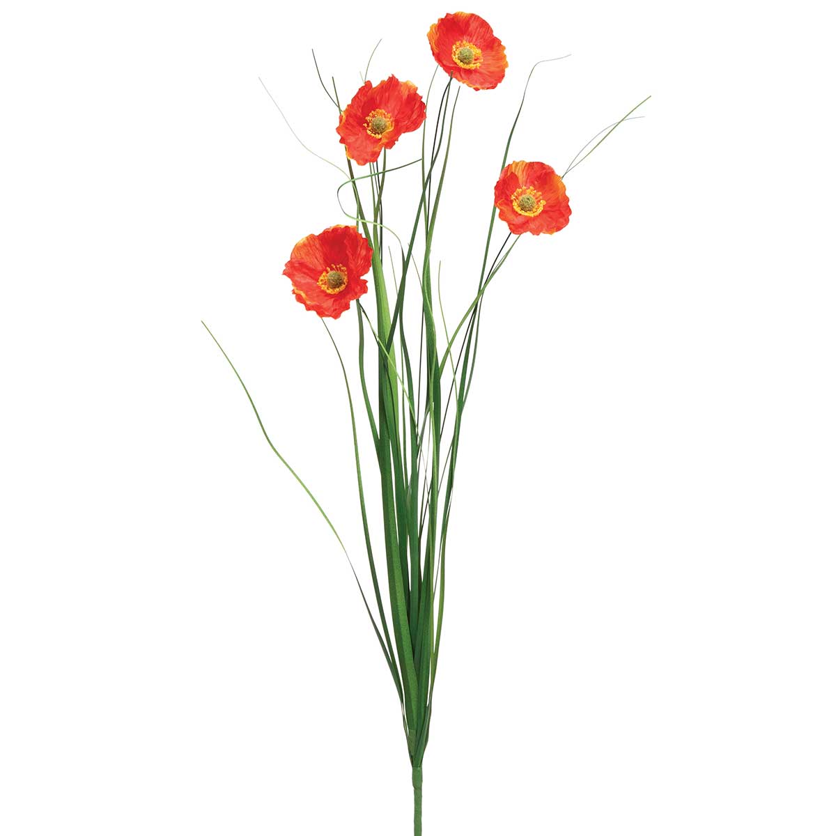 Poppy & Grass Pick, Orange
