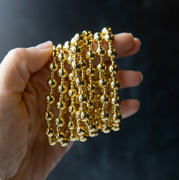 Lenny&Eva Charm Bracelet - Gold Duo Smooth