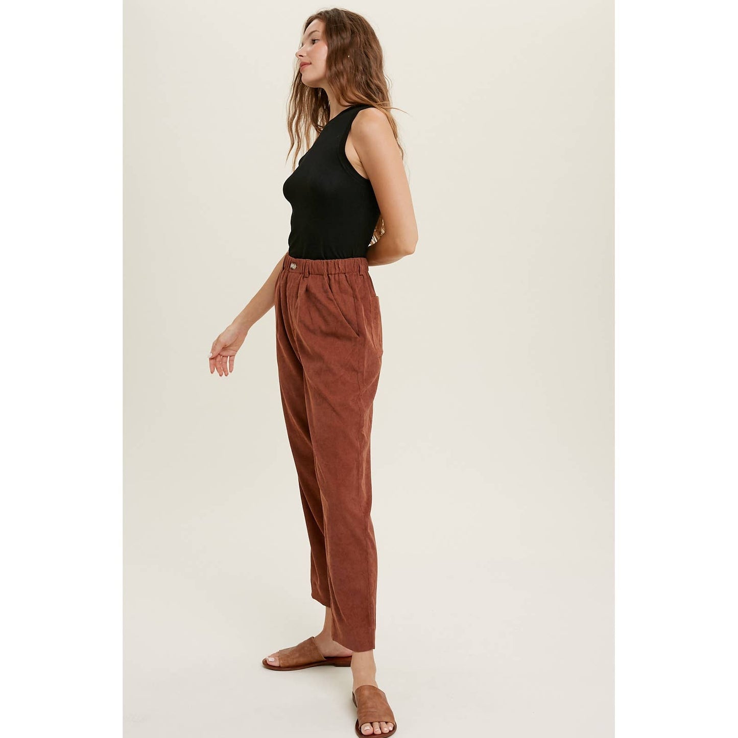 High Neck Knit Tank