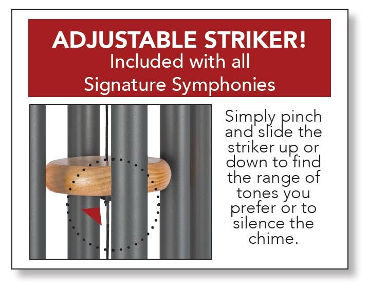 30" Gray Signature Symphonies Chime