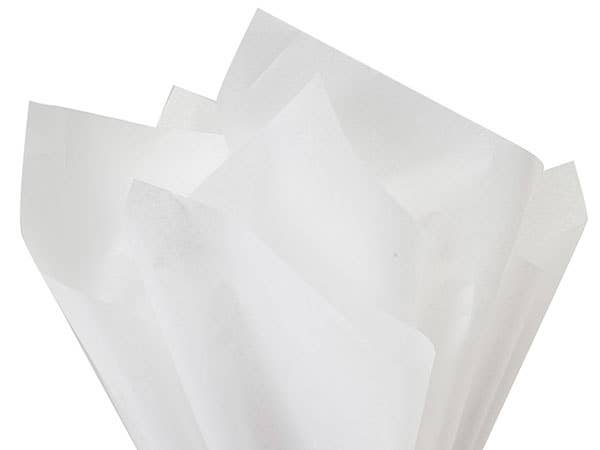 Waxed Floral Tissue Paper