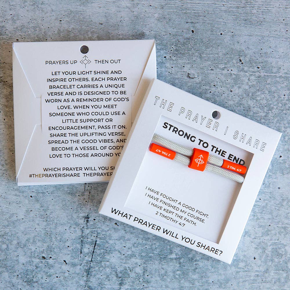 STRONG TO THE END Bracelet