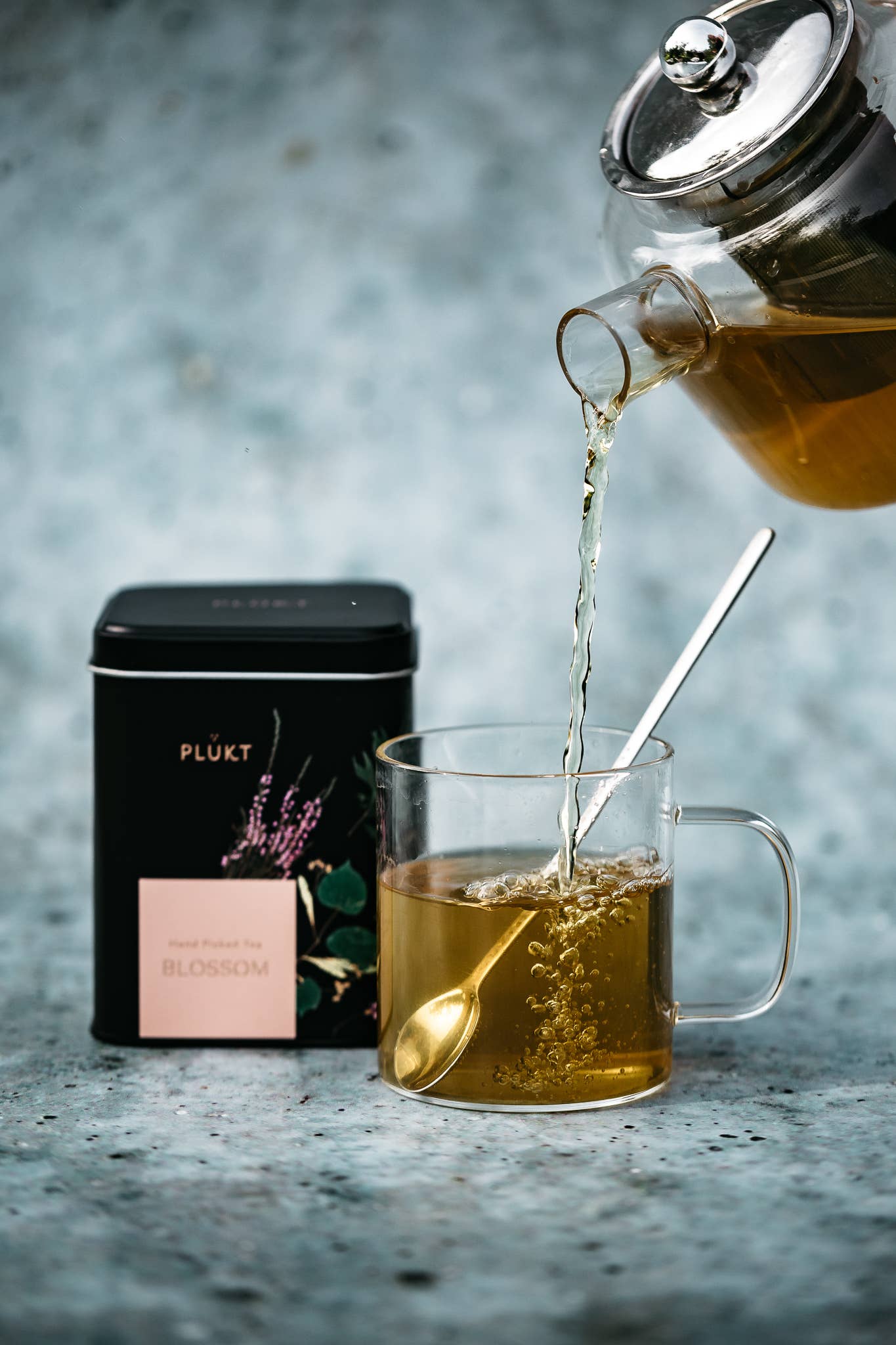 Tea Blend Blossom - flower tea blend, herbal flower organic: Loose tea 1.4 oz