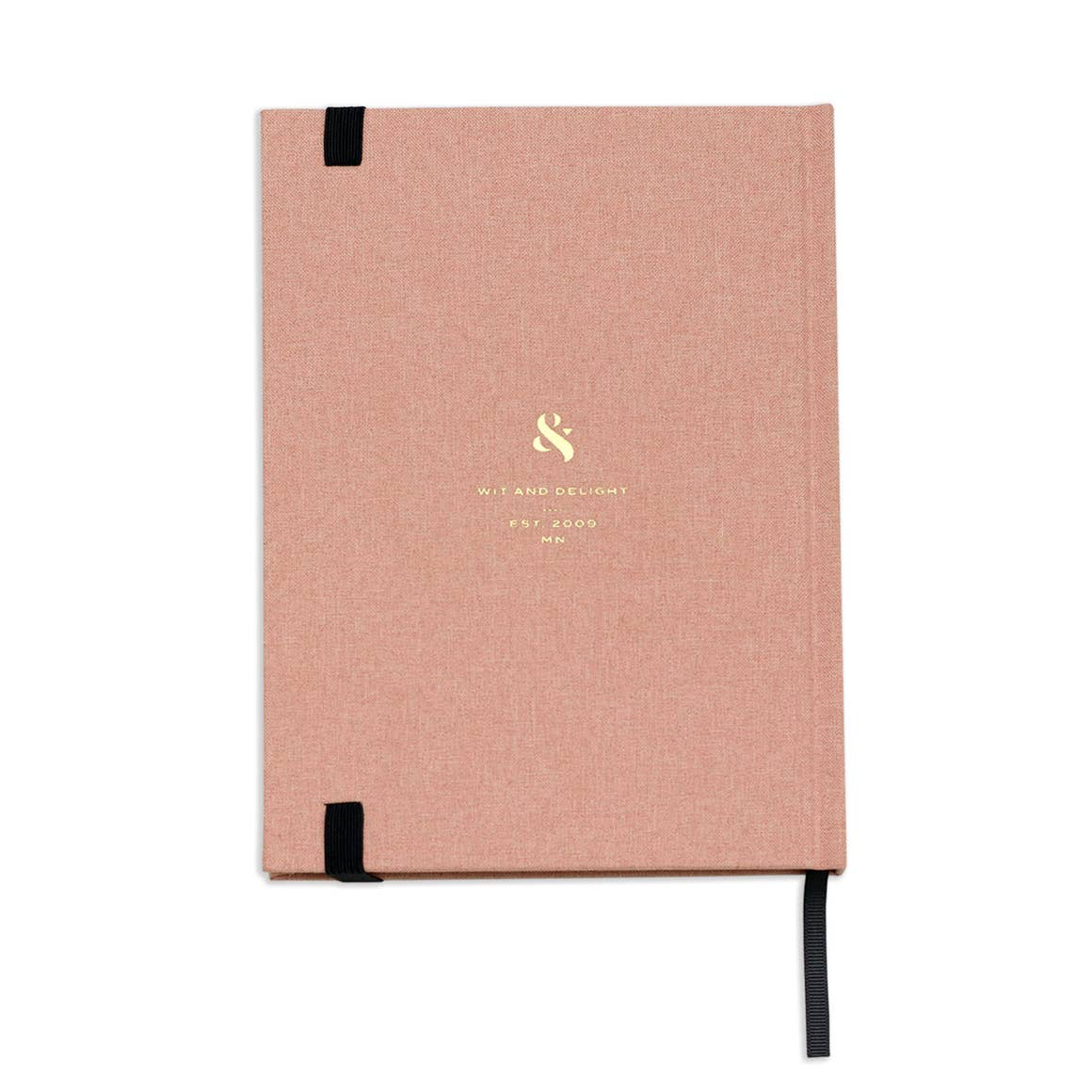 Note To Self Journal, Pink Linen
