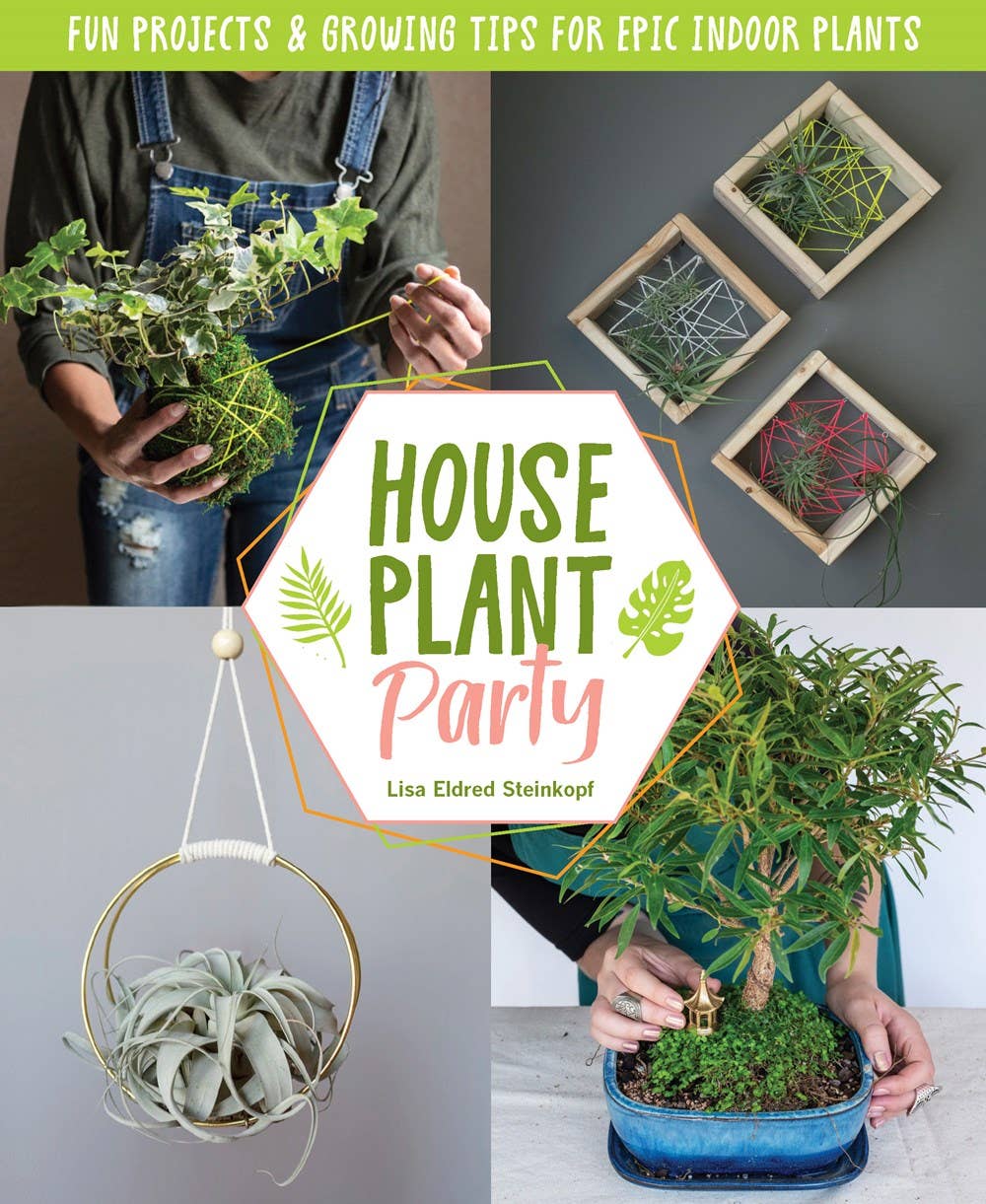 indoor plants gifts Houseplant Party: Fun Projects & Growing Tips