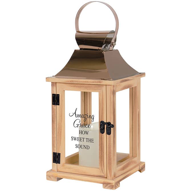 "Amazing Grace How Sweet" Lantern