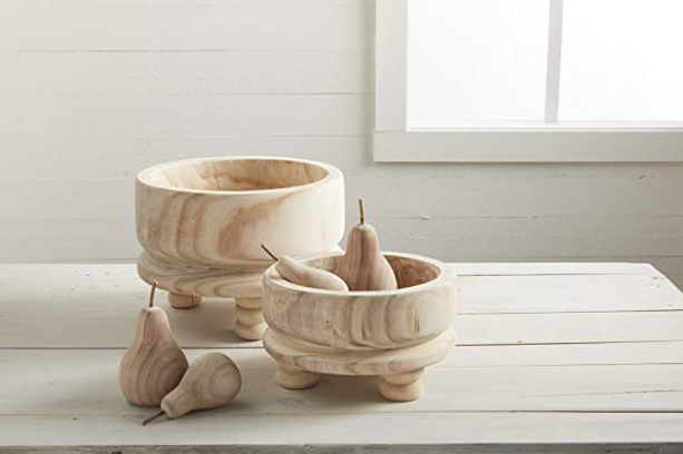 Paulownia Footed Bowl