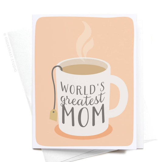 World's Greatest Mom Greeting Card