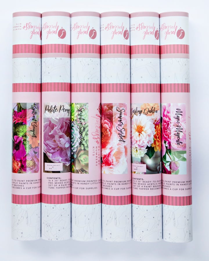 Mail Me Roses Paint By Number Kit
