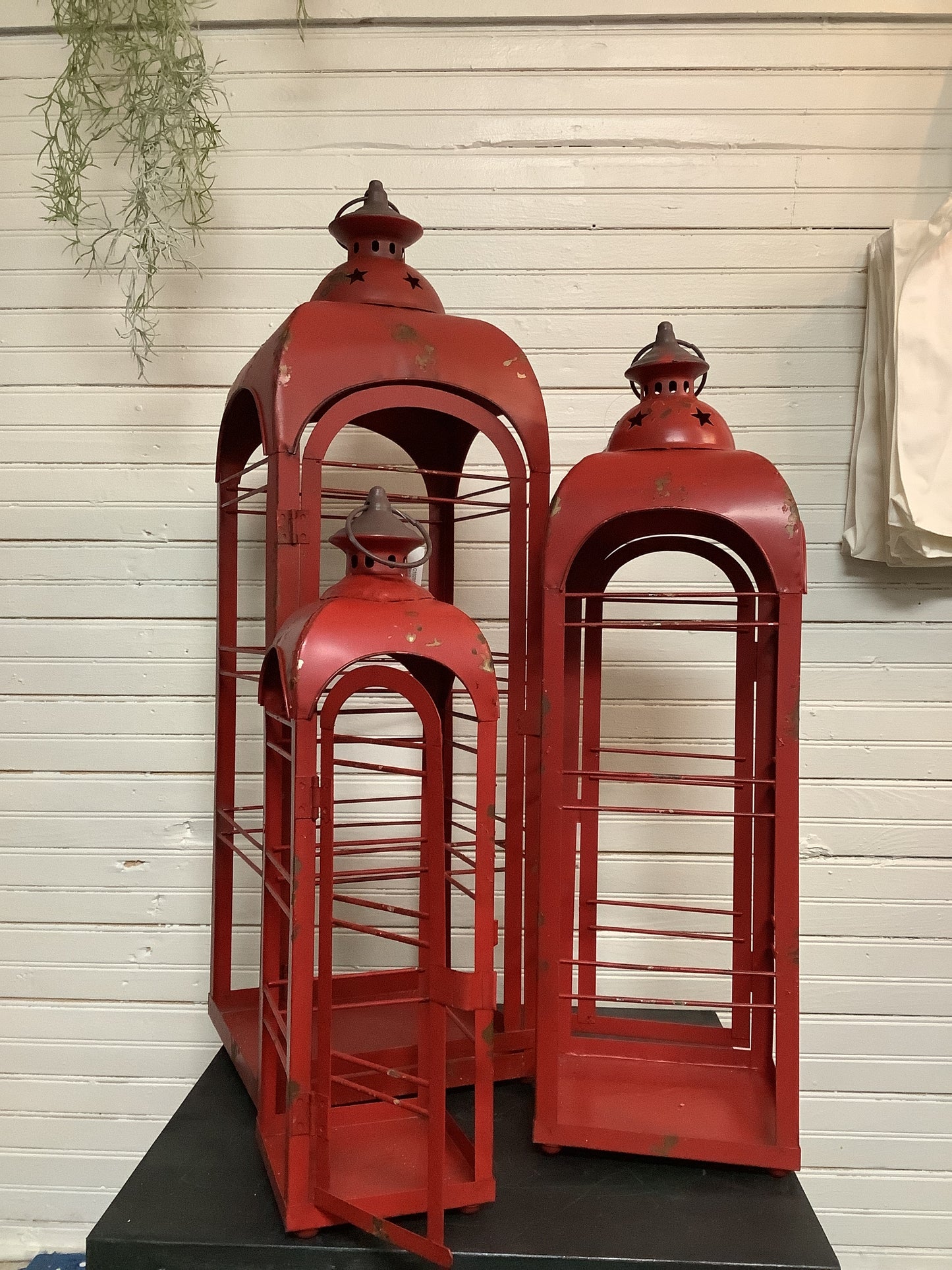 Red Tin Lantern