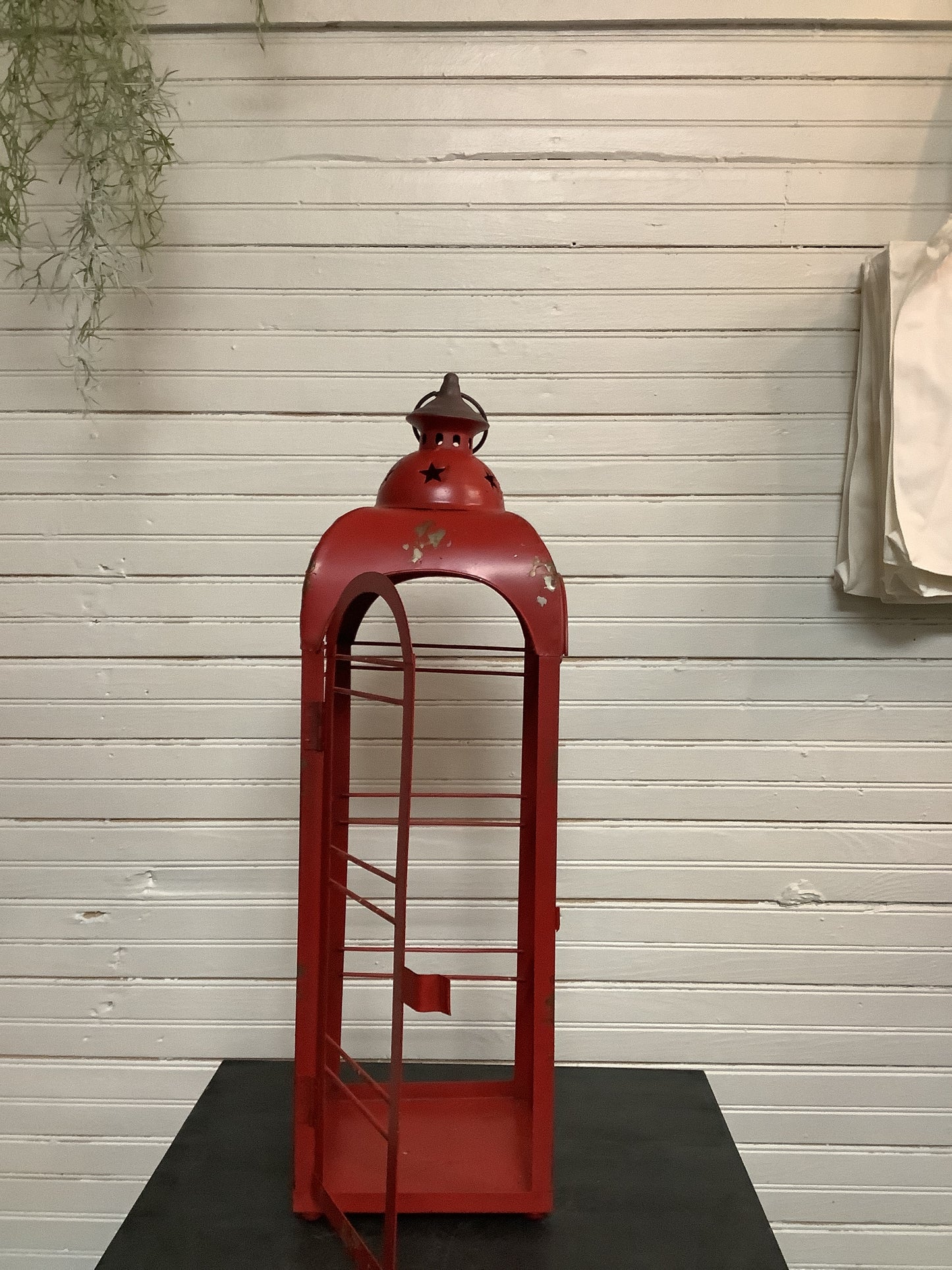 Red Tin Lantern
