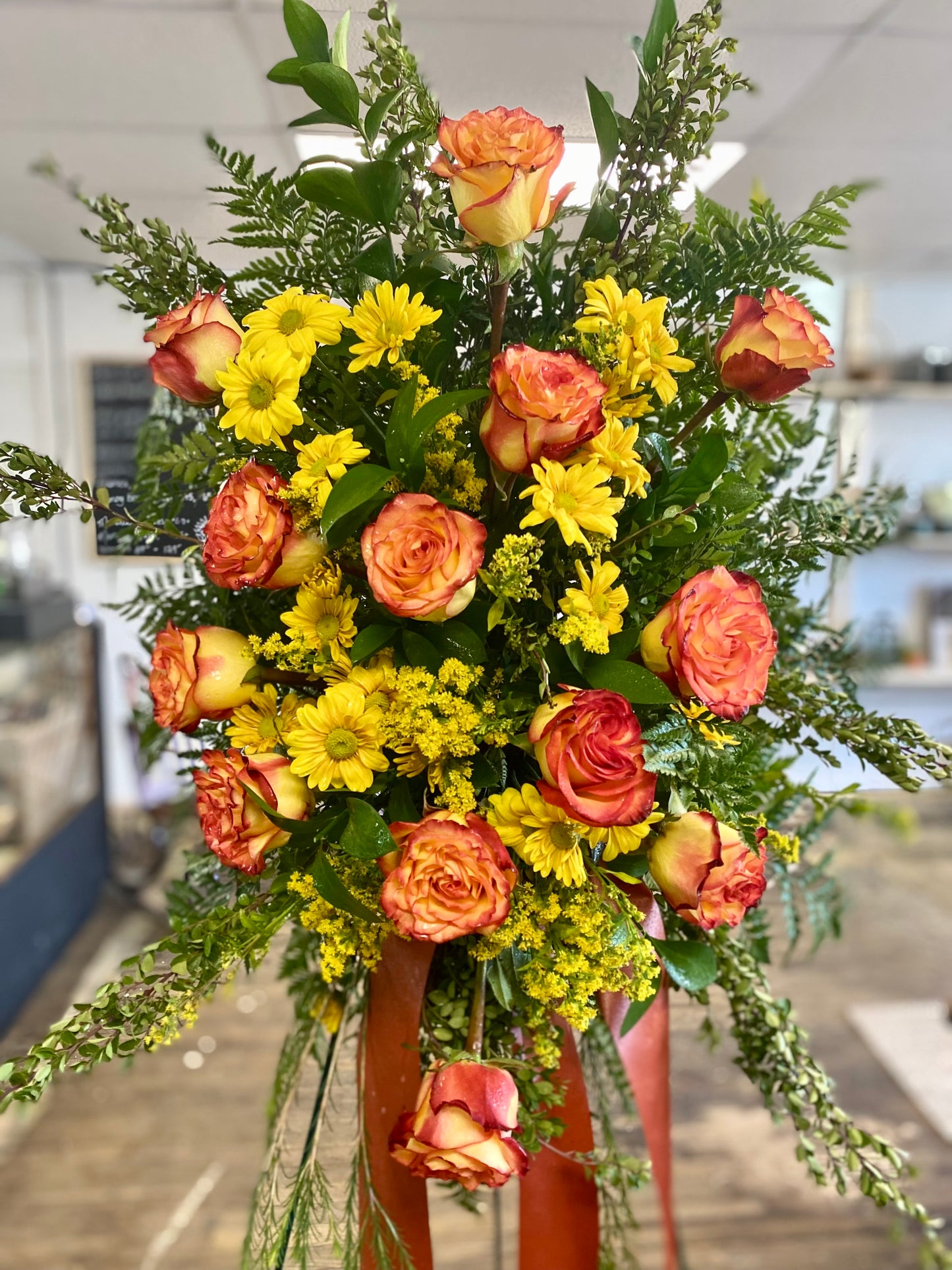 Fresh Standing Sympathy Spray