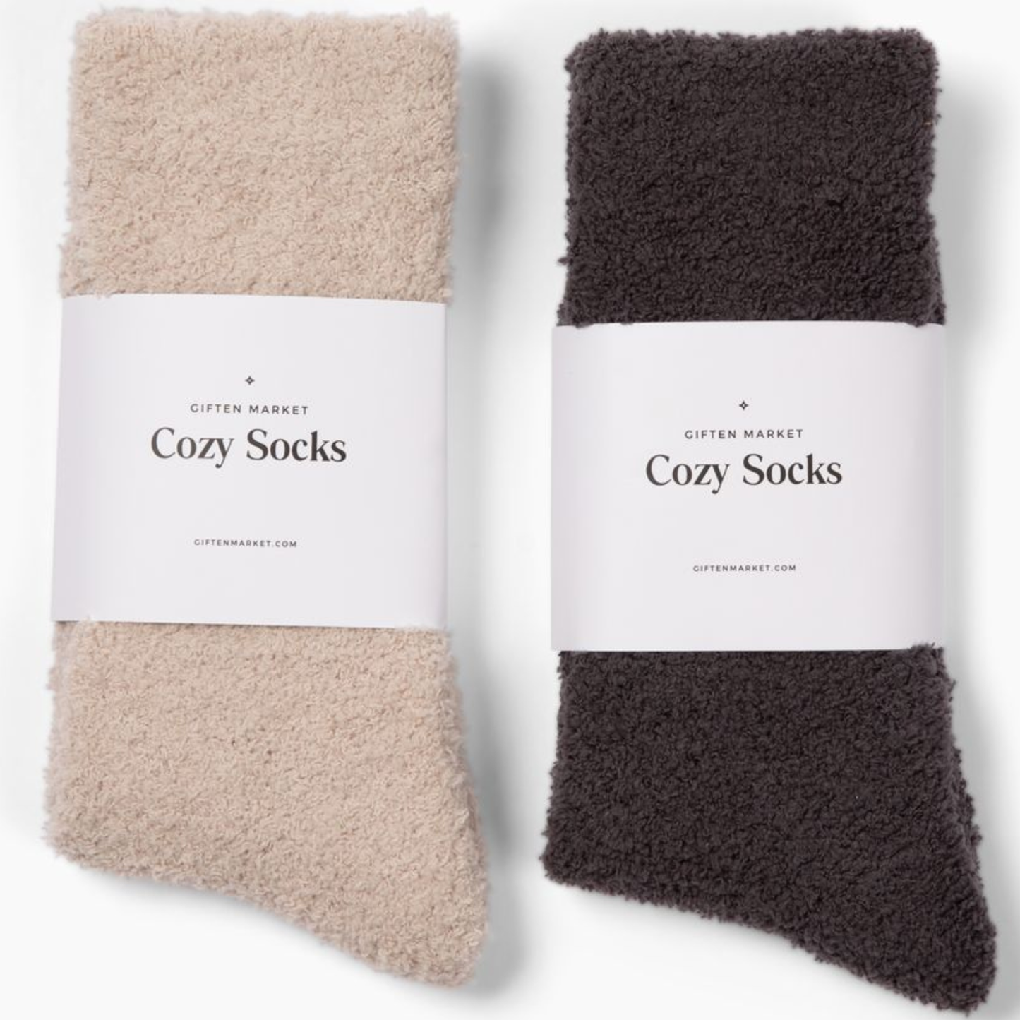 Cozy Cloud Socks - Ivory - Warm & Soft - Women’s Gift