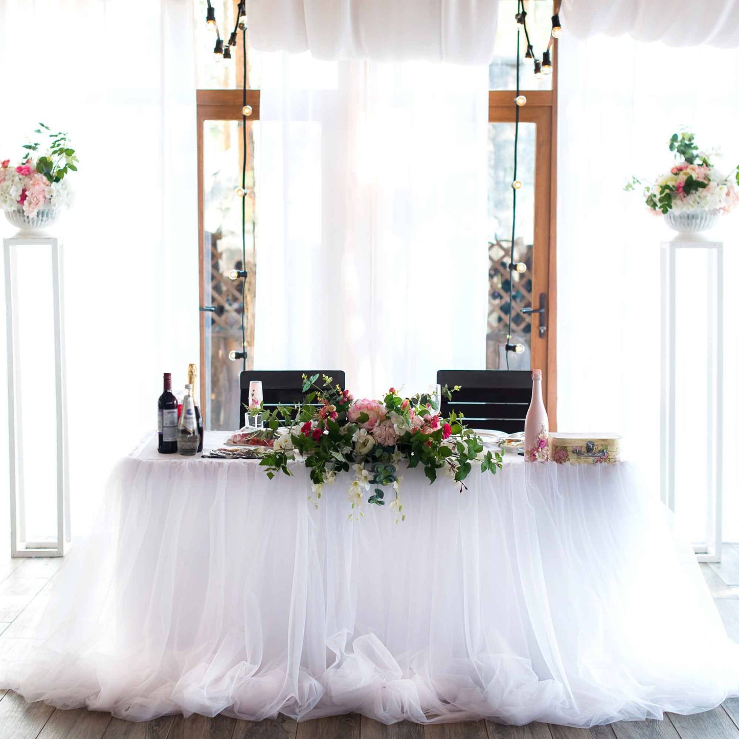 Tulle 54" x 40yds - White