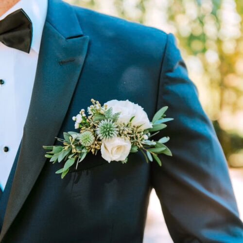 Floral Pocket Boutonnière