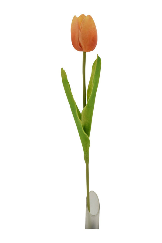 20" Tulip Spray, Orange