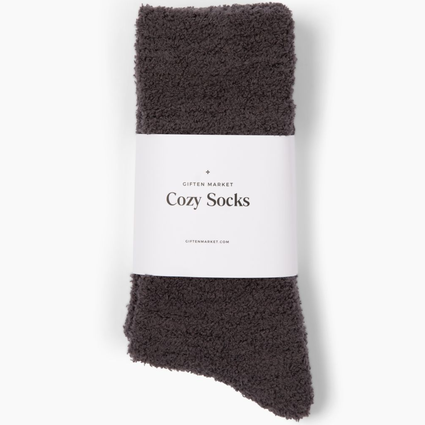 Cozy Cloud Socks - Charcoal - Warm & Soft - Women’s Gift