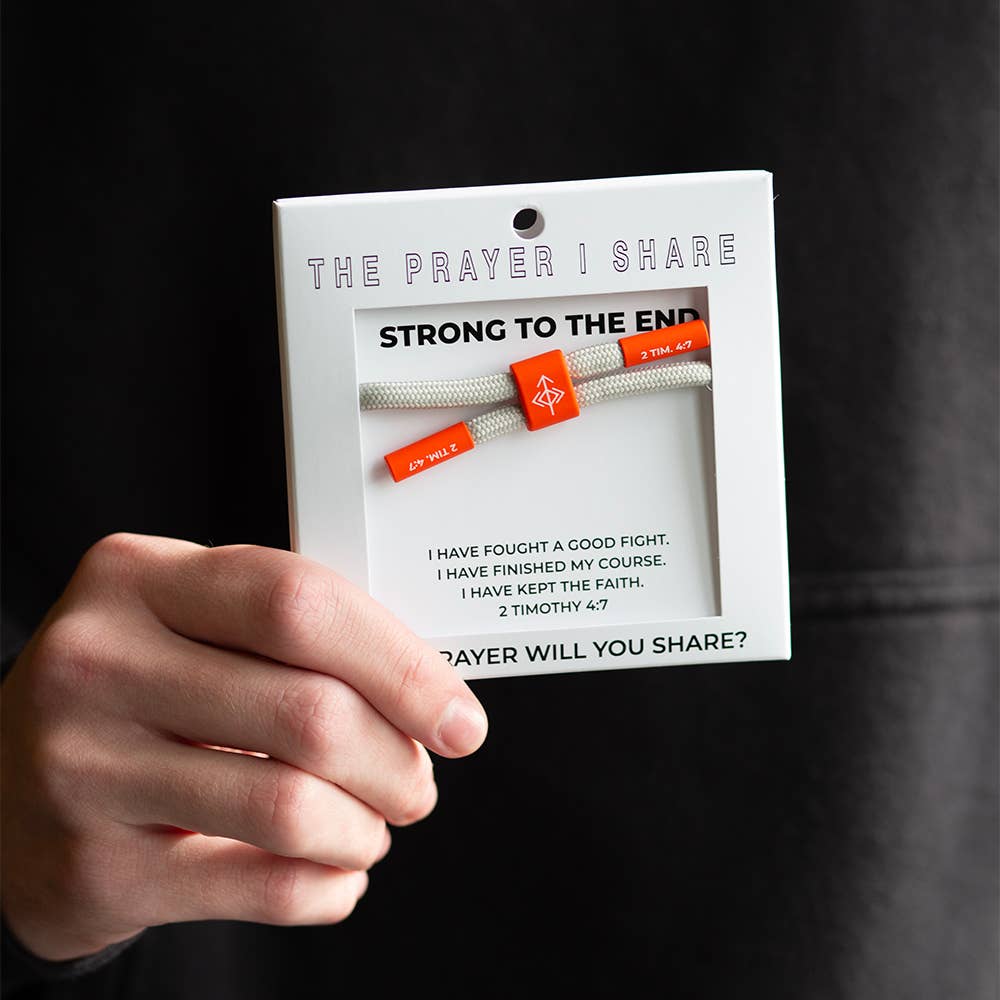 STRONG TO THE END Bracelet