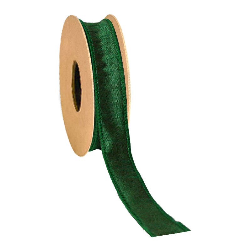 1" Wired Dupioni Ribbon | 10 Yards | 22 Available Colors