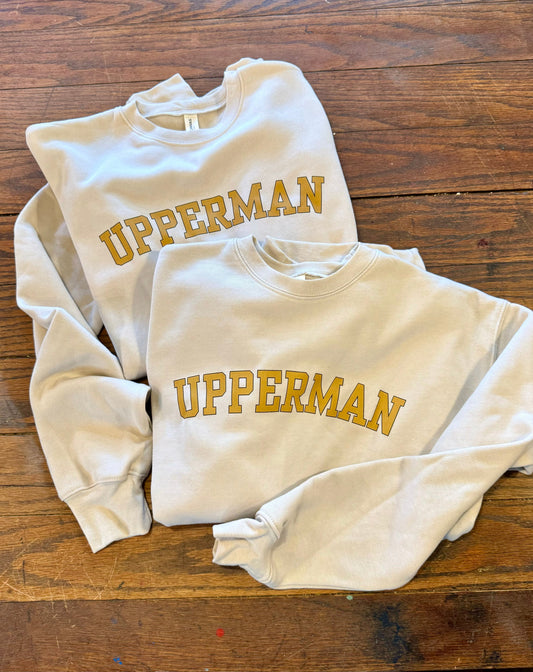 Gildan Cream Upperman Sweatshirt