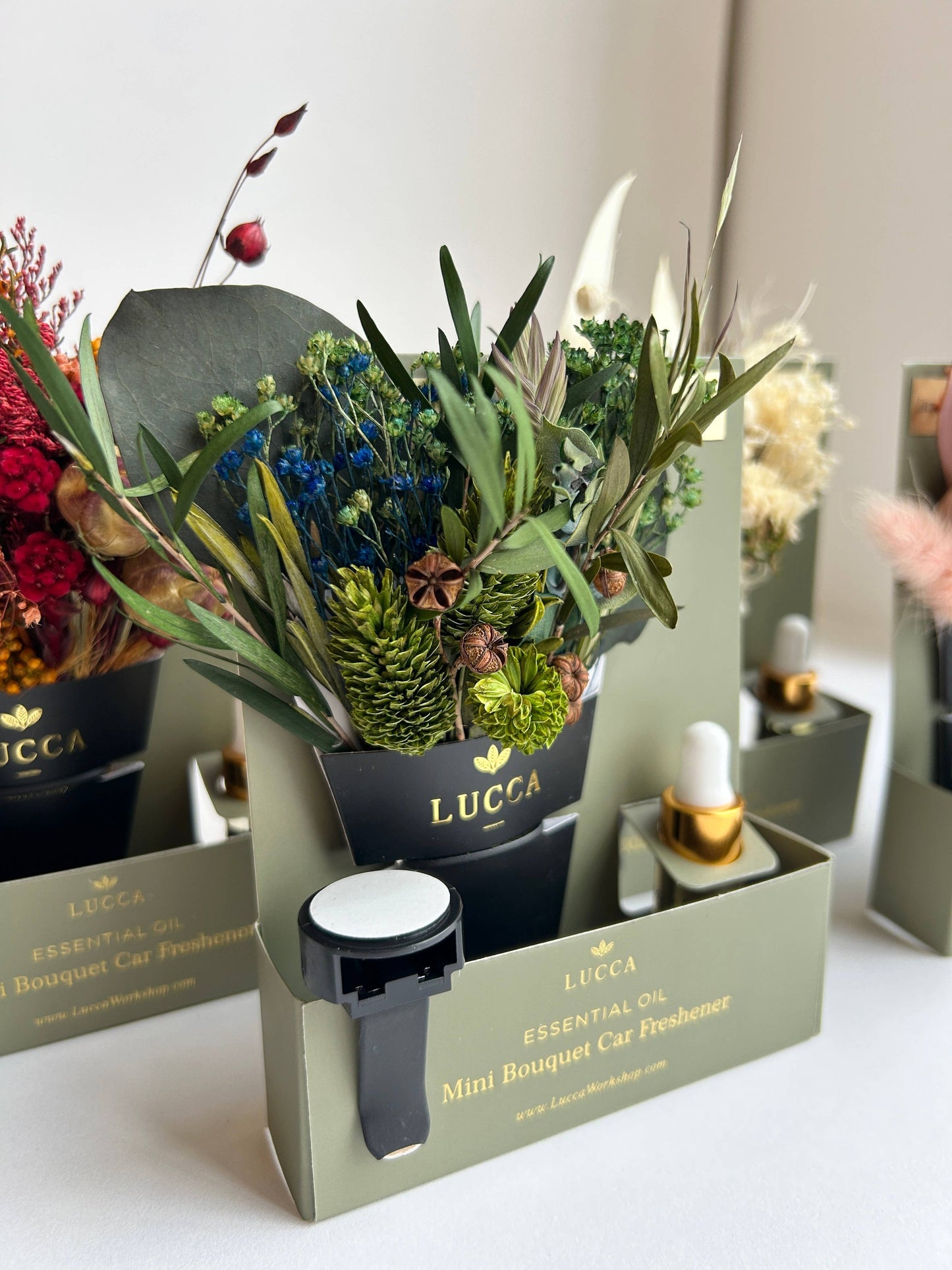 Nontoxic Floral Car Air Freshener