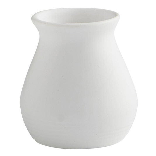 White Ceramic Bloom Vase Sm