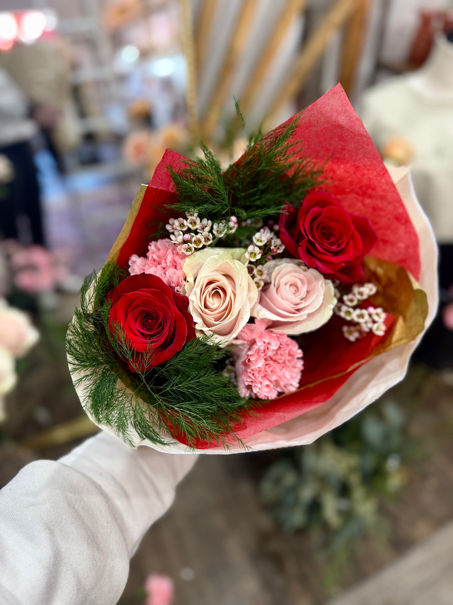 Valentine's Preorder - Wrapped Bouquet