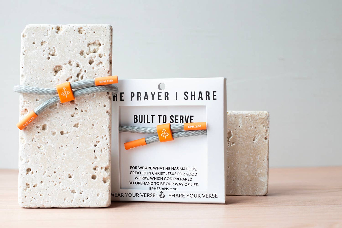 BUILT TO SERVE Christian Cord Bracelet | Athletes - Military