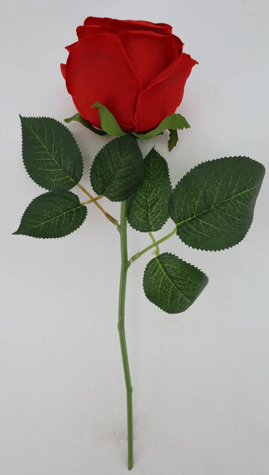 15" Rose Spray, Red