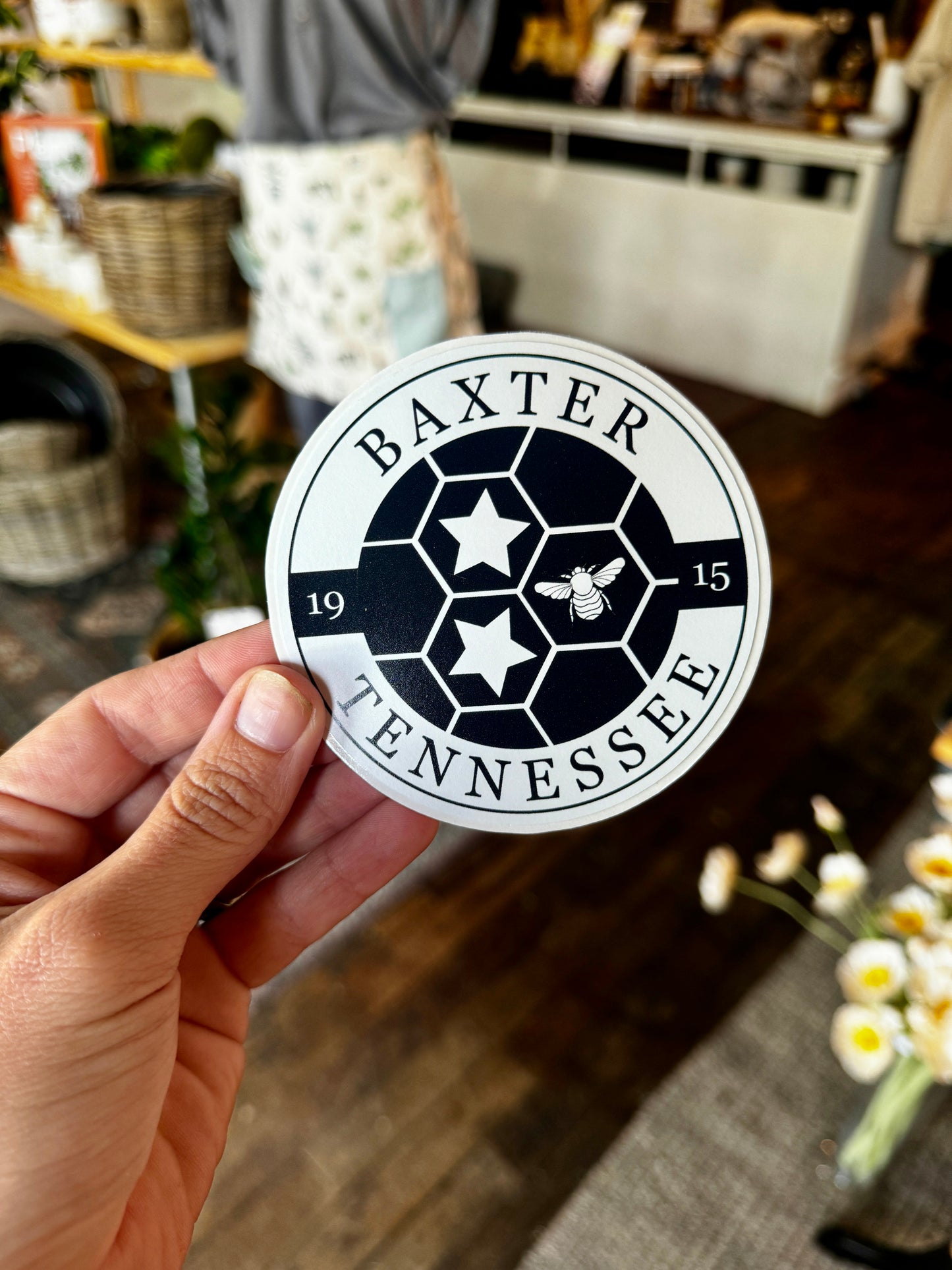 Baxter Tennessee Logo Sticker